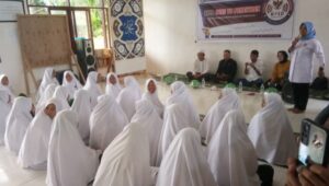 KPID Sulbar Goes to Pesantren, Sabtu,18/03/23.(Dok : Humas KPID Sulbar)